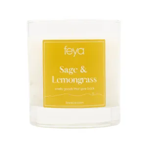 6.5oz Sage & Lemongrass